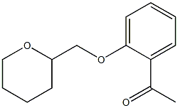 1-[2-(oxan-2-ylmethoxy)phenyl]ethan-1-one 구조식 이미지