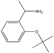 1-[2-(tert-butoxy)phenyl]ethan-1-amine 구조식 이미지