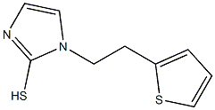 1-[2-(thiophen-2-yl)ethyl]-1H-imidazole-2-thiol Structure