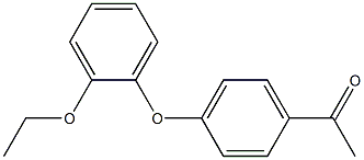 1-[4-(2-ethoxyphenoxy)phenyl]ethan-1-one 구조식 이미지