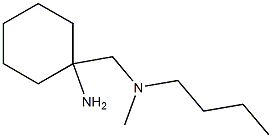 1-{[butyl(methyl)amino]methyl}cyclohexan-1-amine Structure