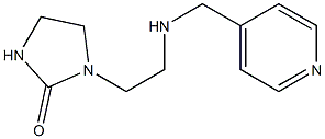 1-{2-[(pyridin-4-ylmethyl)amino]ethyl}imidazolidin-2-one Structure