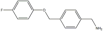 1-{4-[(4-fluorophenoxy)methyl]phenyl}methanamine 구조식 이미지