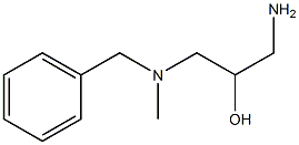 1-amino-3-[benzyl(methyl)amino]propan-2-ol Structure