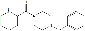 1-benzyl-4-(piperidin-2-ylcarbonyl)piperazine Structure
