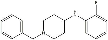 1-benzyl-N-(2-fluorophenyl)piperidin-4-amine Structure