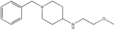 1-benzyl-N-(2-methoxyethyl)piperidin-4-amine Structure