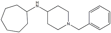 1-benzyl-N-cycloheptylpiperidin-4-amine 구조식 이미지