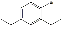 1-bromo-2,4-bis(propan-2-yl)benzene 구조식 이미지