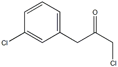 1-chloro-3-(3-chlorophenyl)acetone 구조식 이미지