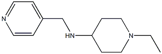 1-ethyl-N-(pyridin-4-ylmethyl)piperidin-4-amine 구조식 이미지