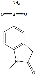 1-methyl-2-oxoindoline-5-sulfonamide Structure