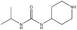 1-piperidin-4-yl-3-propan-2-ylurea Structure