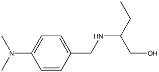 2-({[4-(dimethylamino)phenyl]methyl}amino)butan-1-ol Structure