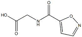 2-(1,2-oxazol-5-ylformamido)acetic acid Structure