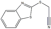 2-(1,3-benzothiazol-2-ylsulfanyl)acetonitrile 구조식 이미지