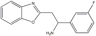 2-(1,3-benzoxazol-2-yl)-1-(3-fluorophenyl)ethan-1-amine Structure