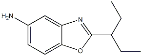 2-(1-ethylpropyl)-1,3-benzoxazol-5-amine Structure