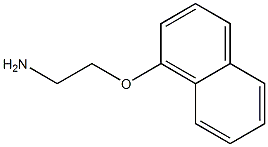 2-(1-naphthyloxy)ethanamine 구조식 이미지