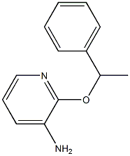 2-(1-phenylethoxy)pyridin-3-amine Structure