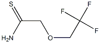 2-(2,2,2-trifluoroethoxy)ethanethioamide Structure