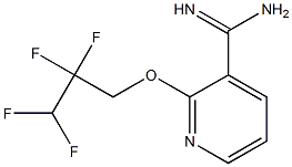 2-(2,2,3,3-tetrafluoropropoxy)pyridine-3-carboximidamide Structure