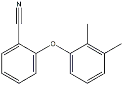 2-(2,3-dimethylphenoxy)benzonitrile Structure