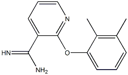 2-(2,3-dimethylphenoxy)pyridine-3-carboximidamide 구조식 이미지