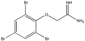 2-(2,4,6-tribromophenoxy)ethanimidamide Structure