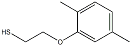 2-(2,5-dimethylphenoxy)ethanethiol 구조식 이미지