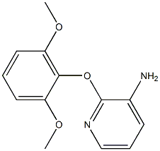 2-(2,6-dimethoxyphenoxy)pyridin-3-amine Structure