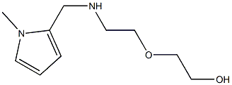 2-(2-{[(1-methyl-1H-pyrrol-2-yl)methyl]amino}ethoxy)ethan-1-ol Structure