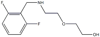 2-(2-{[(2,6-difluorophenyl)methyl]amino}ethoxy)ethan-1-ol Structure