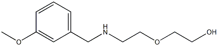 2-(2-{[(3-methoxyphenyl)methyl]amino}ethoxy)ethan-1-ol Structure