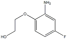 2-(2-amino-4-fluorophenoxy)ethan-1-ol Structure