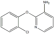 2-(2-chlorophenoxy)pyridin-3-amine 구조식 이미지