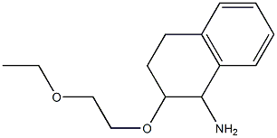 2-(2-ethoxyethoxy)-1,2,3,4-tetrahydronaphthalen-1-amine Structure