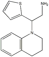 2-(3,4-dihydroquinolin-1(2H)-yl)-2-thien-2-ylethanamine Structure