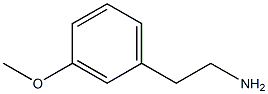 2-(3-methoxyphenyl)ethan-1-amine 구조식 이미지