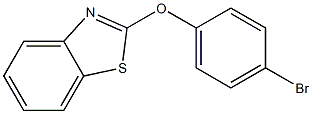 2-(4-bromophenoxy)-1,3-benzothiazole Structure