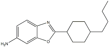 2-(4-butylcyclohexyl)-1,3-benzoxazol-6-amine 구조식 이미지