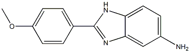 2-(4-methoxyphenyl)-1H-benzimidazol-5-amine Structure