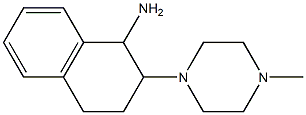2-(4-methylpiperazin-1-yl)-1,2,3,4-tetrahydronaphthalen-1-amine Structure