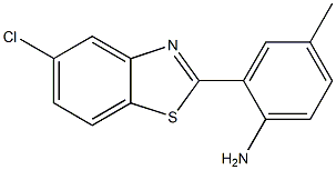 2-(5-chloro-1,3-benzothiazol-2-yl)-4-methylaniline Structure