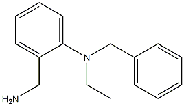 2-(aminomethyl)-N-benzyl-N-ethylaniline 구조식 이미지