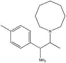 2-(azocan-1-yl)-1-(4-methylphenyl)propan-1-amine Structure