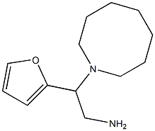 2-(azocan-1-yl)-2-(furan-2-yl)ethan-1-amine Structure