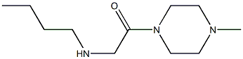 2-(butylamino)-1-(4-methylpiperazin-1-yl)ethan-1-one 구조식 이미지