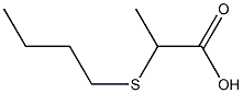 2-(butylthio)propanoic acid 구조식 이미지