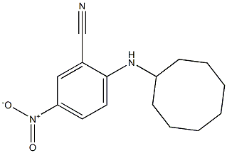 2-(cyclooctylamino)-5-nitrobenzonitrile 구조식 이미지